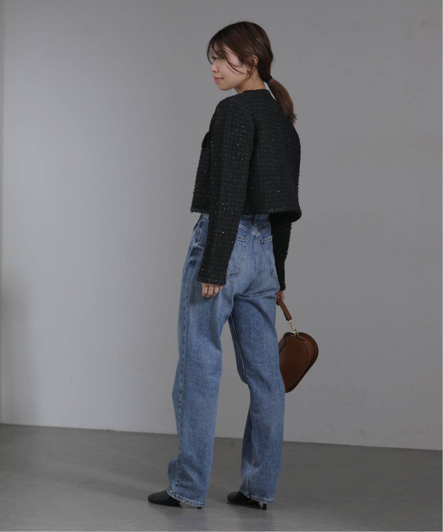 TORRAZZO DONNA/トラッゾドンナ】Compact Knit Jacket（ノー 