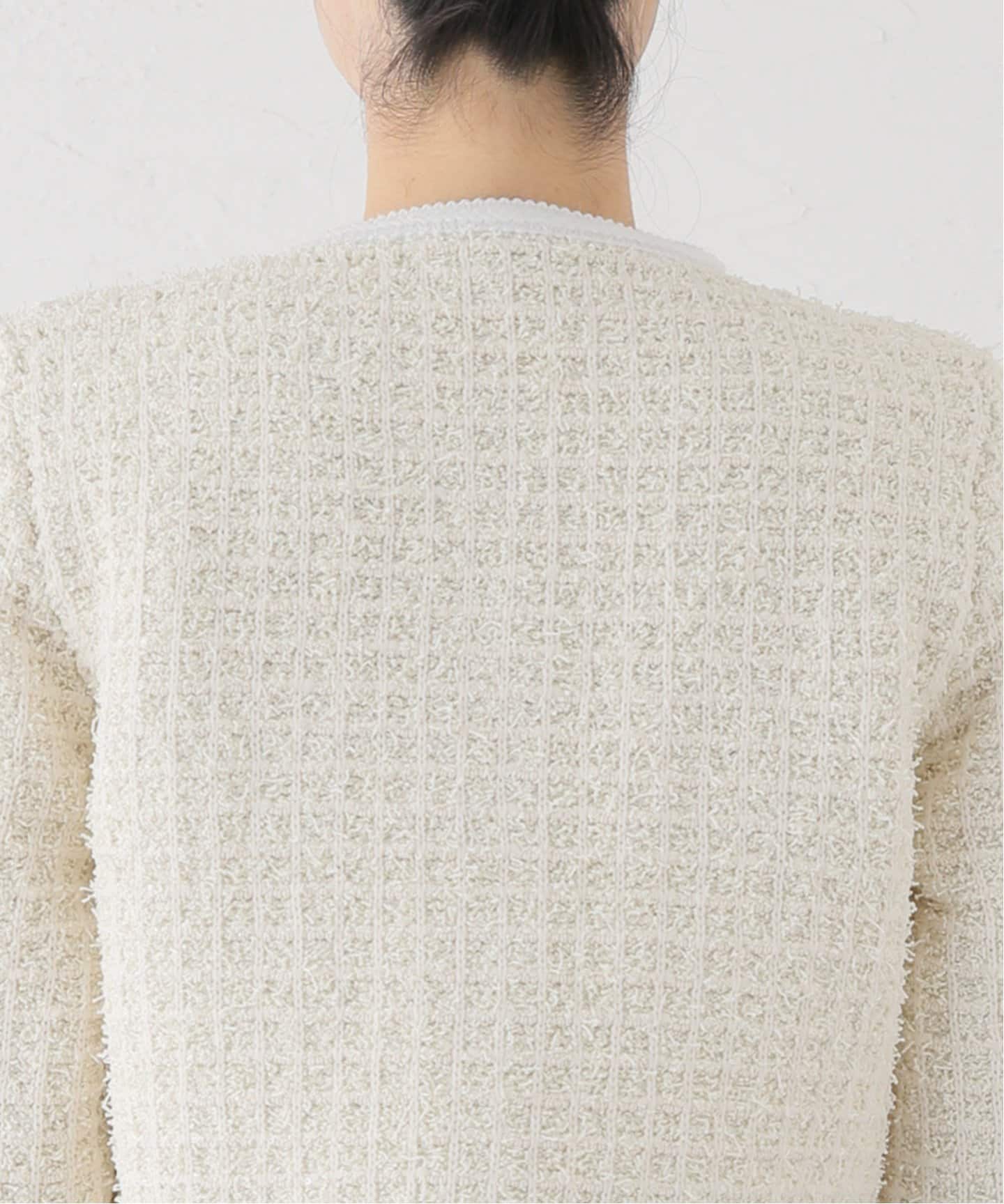 TORRAZZO DONNA/トラッゾドンナ】Compact Knit Jacket（ノー