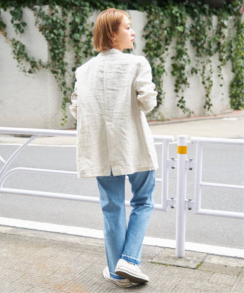 リネンエアリージャケット（テーラードジャケット）｜Spick and Span  