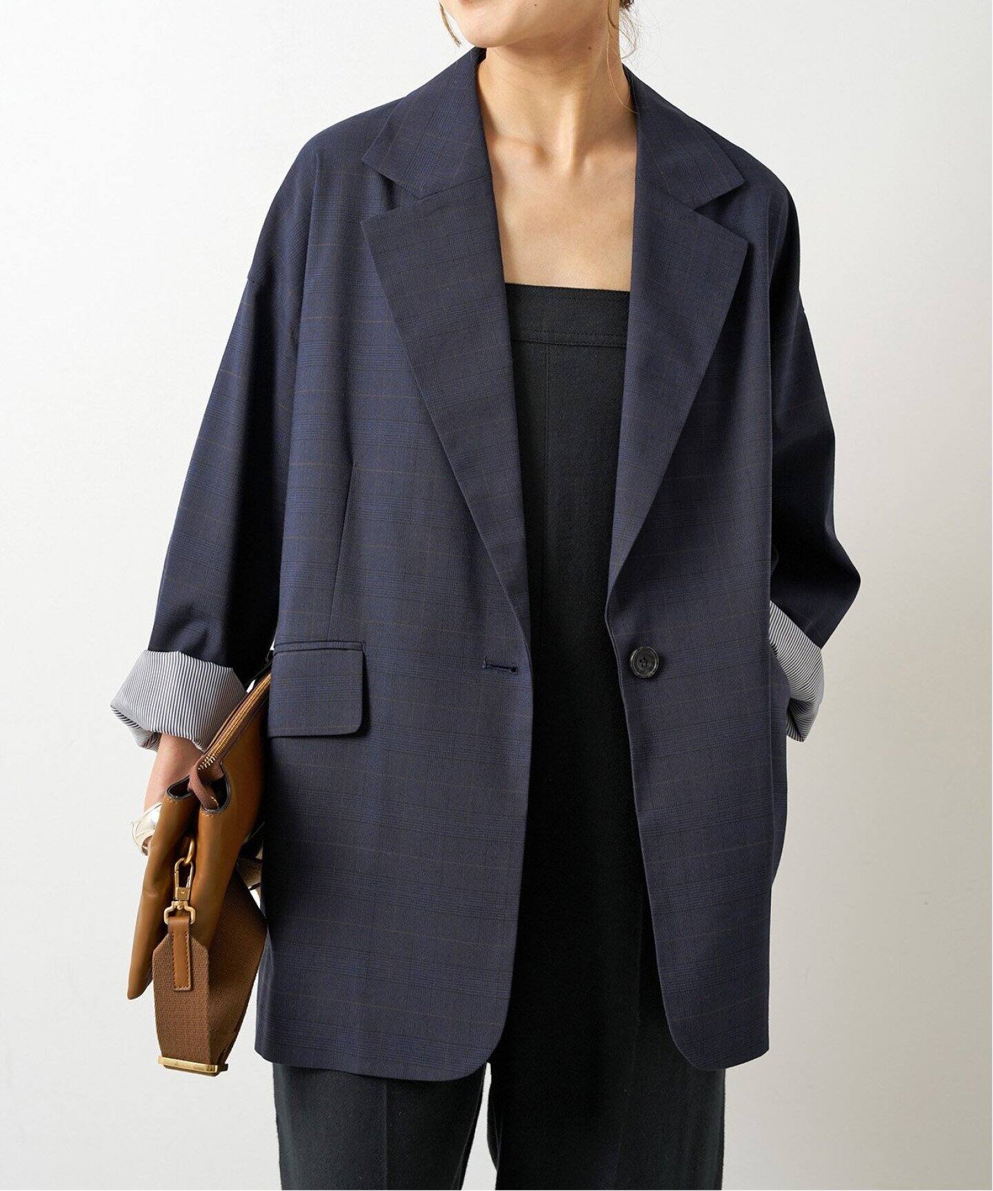 チェックルーズジャケット（テーラードジャケット）｜Spick and Span  