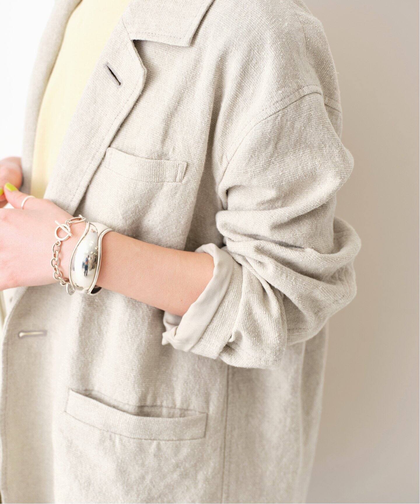 リネンシルクルーズジャケット（テーラードジャケット）｜Spick and  