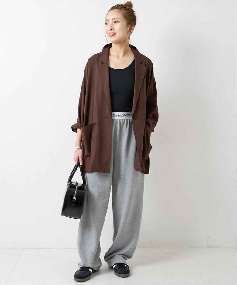 ≪追加≫シアーコットンツイルルーズジャケット（テーラードジャケット  