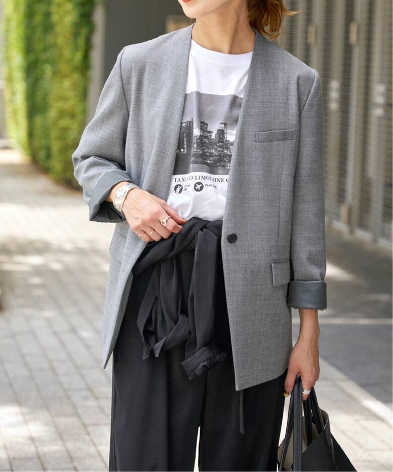 ダブルクロスVカラージャケット（テーラードジャケット）｜Spick and  