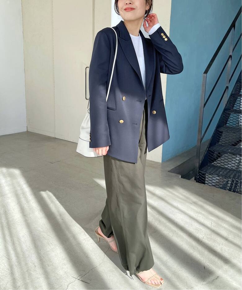 ドライツイルダブルブレストジャケット（テーラードジャケット  