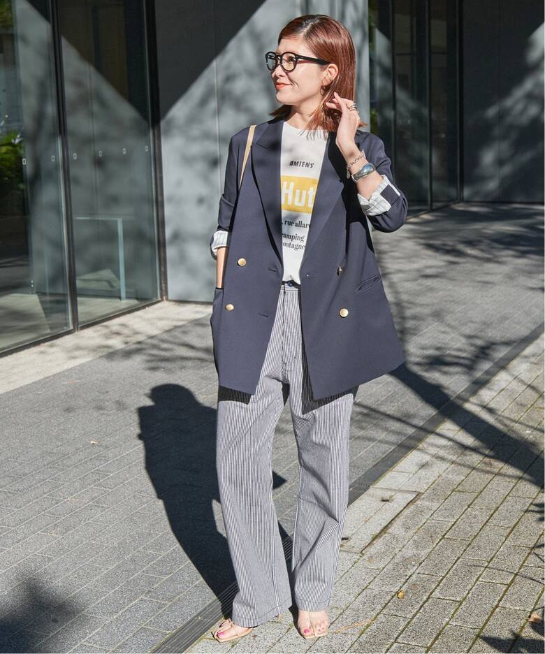 ドライツイルダブルブレストジャケット（テーラードジャケット  