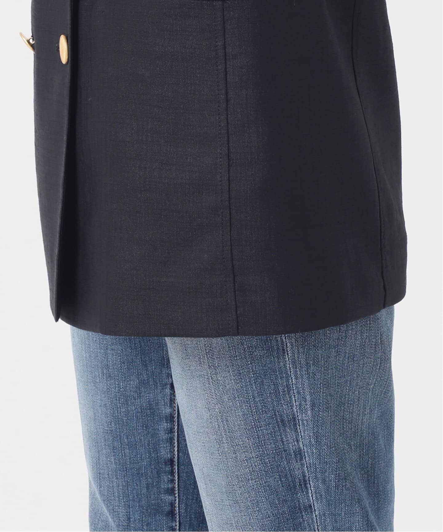 ≪追加≫ライトドライクロスハーフスリーブジャケット（テーラード