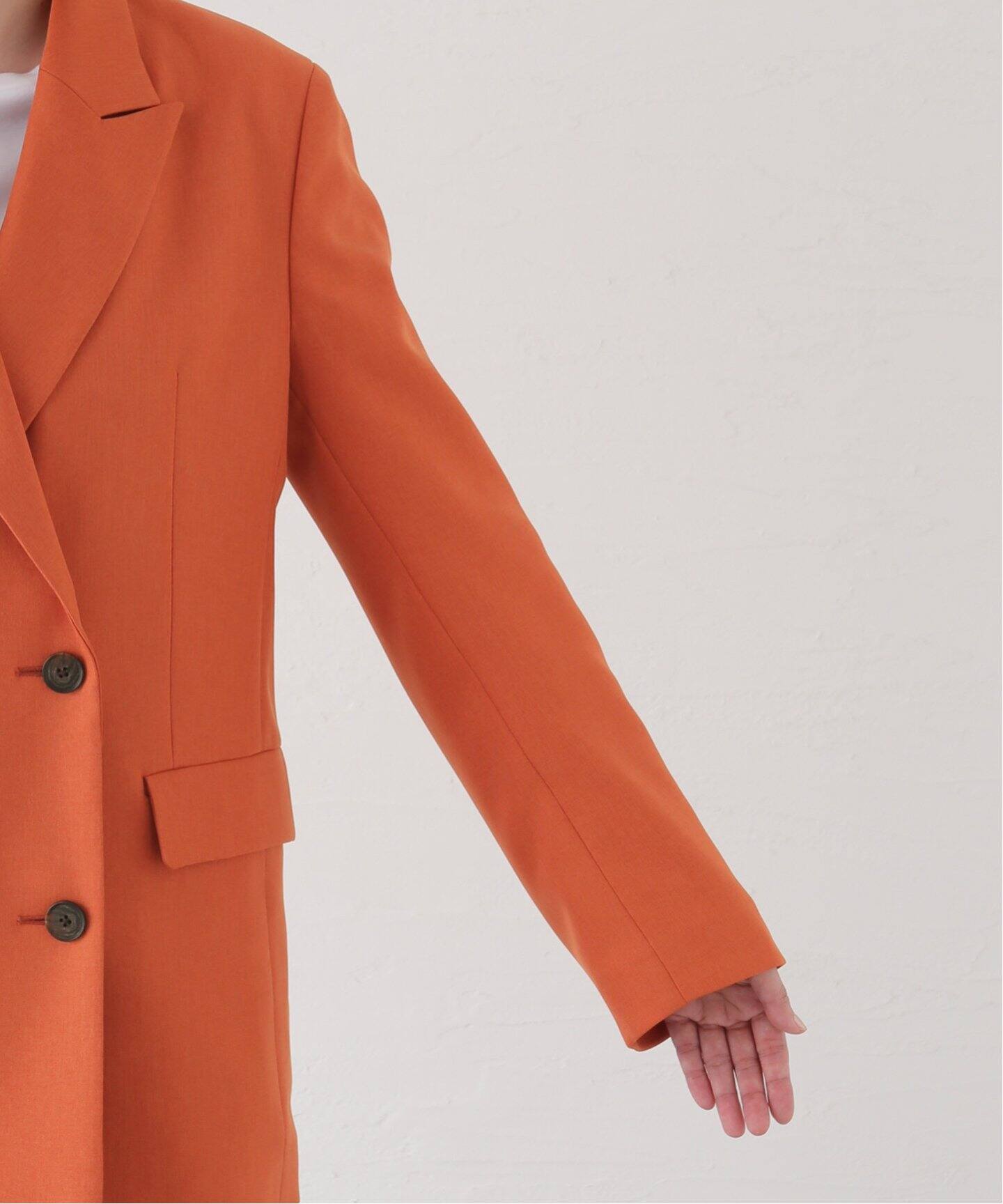 スムースツイルダブルブレストジャケット（テーラードジャケット  