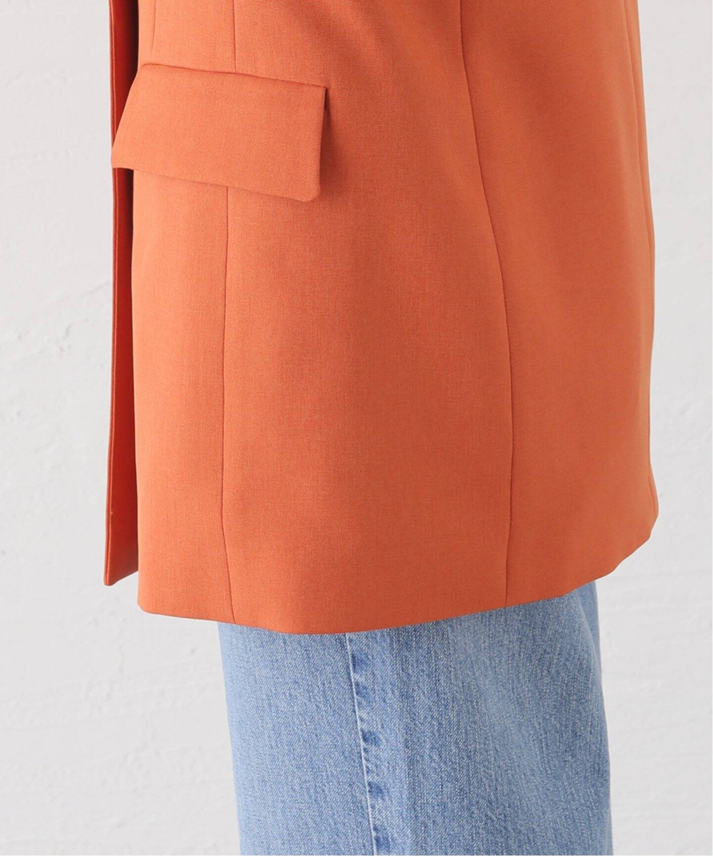 スムースツイルダブルブレストジャケット（テーラードジャケット  