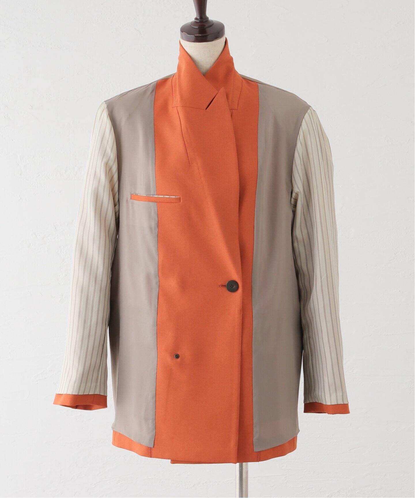 スムースツイルダブルブレストジャケット（テーラードジャケット  