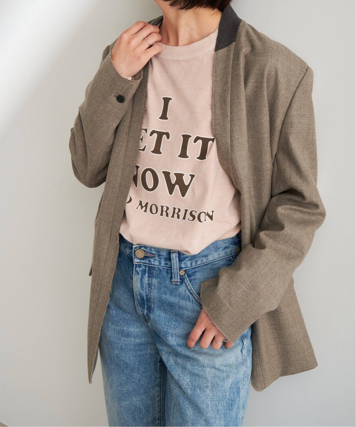 ESLOW / エスロー NO COLLAR JACKET A2043FJ216（ノーカラージャケット  