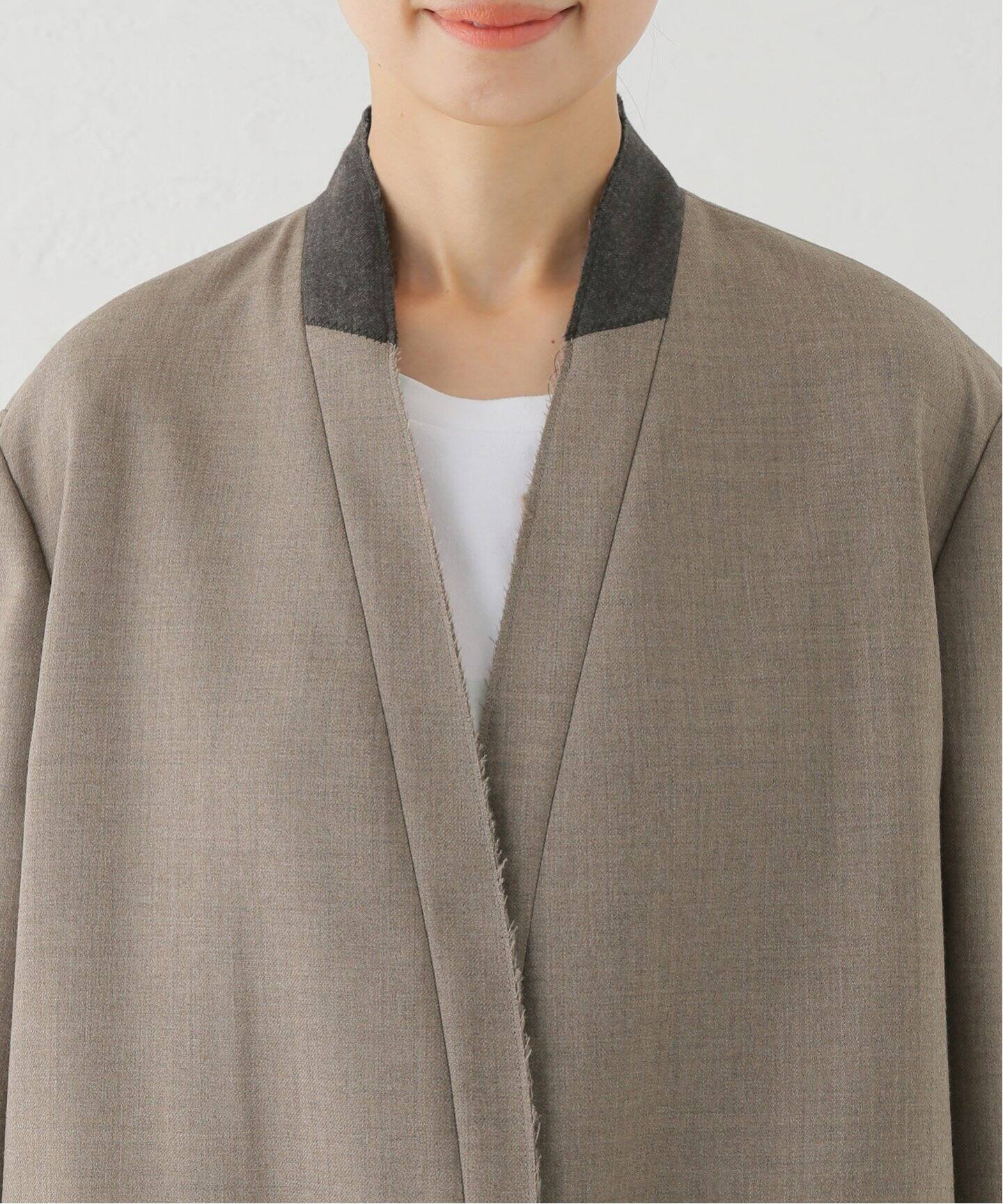 ESLOW / エスロー NO COLLAR JACKET A2043FJ216（ノーカラージャケット  