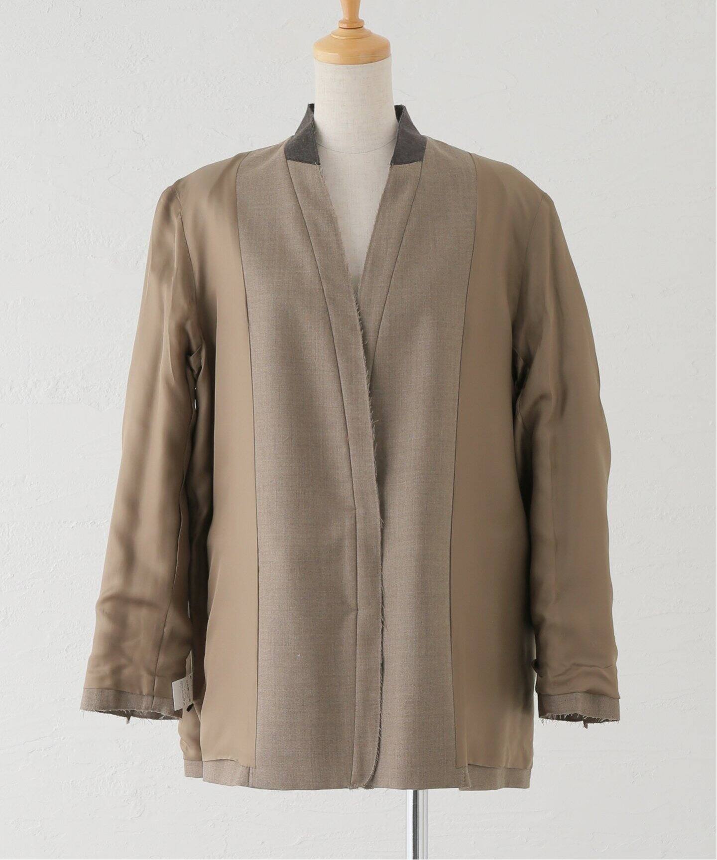 ESLOW / エスロー NO COLLAR JACKET A2043FJ216（ノーカラージャケット  