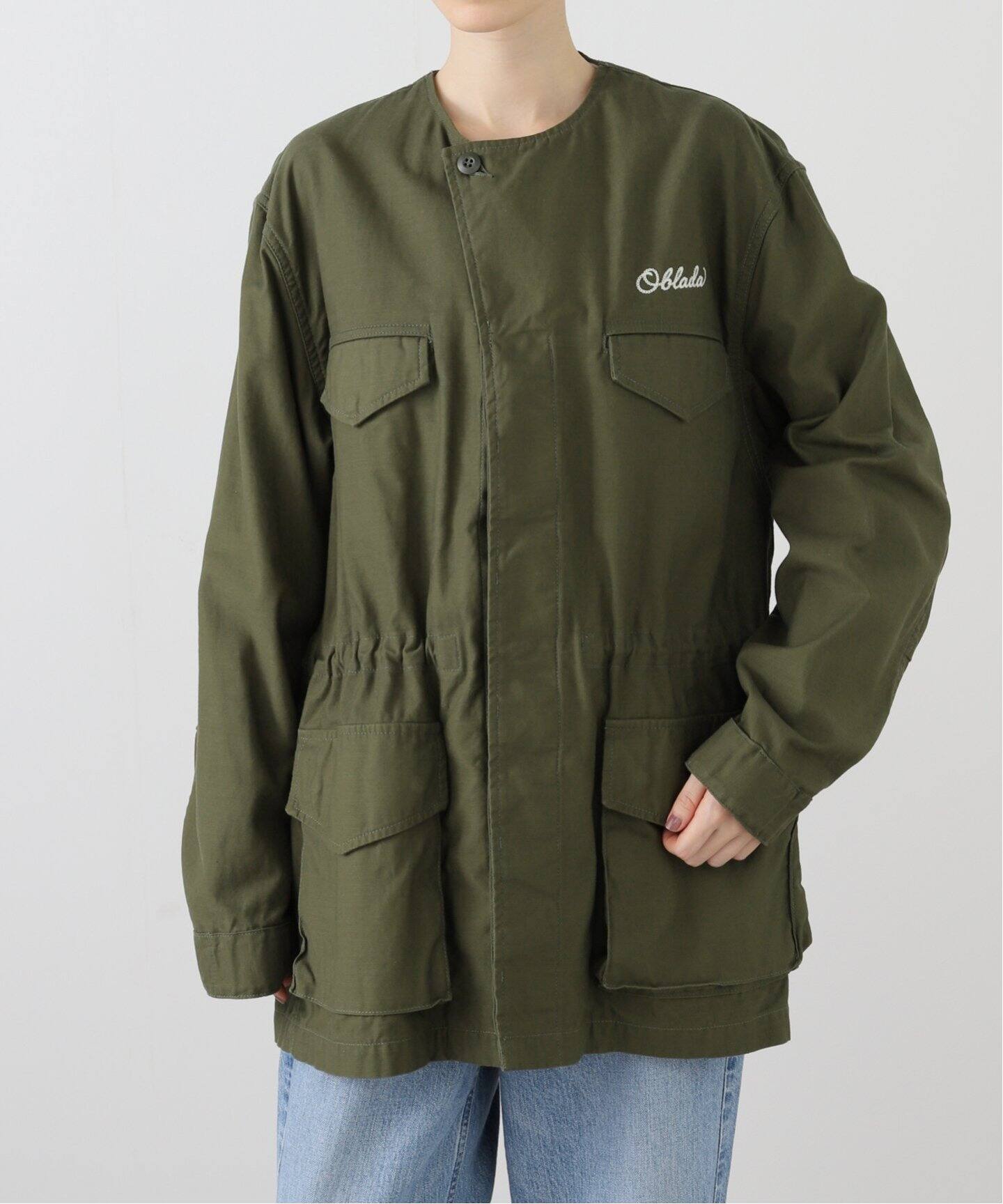 ≪一部店舗+WEB限定≫OBLADA / オブラダ REMAKE WASHED MILITARY 