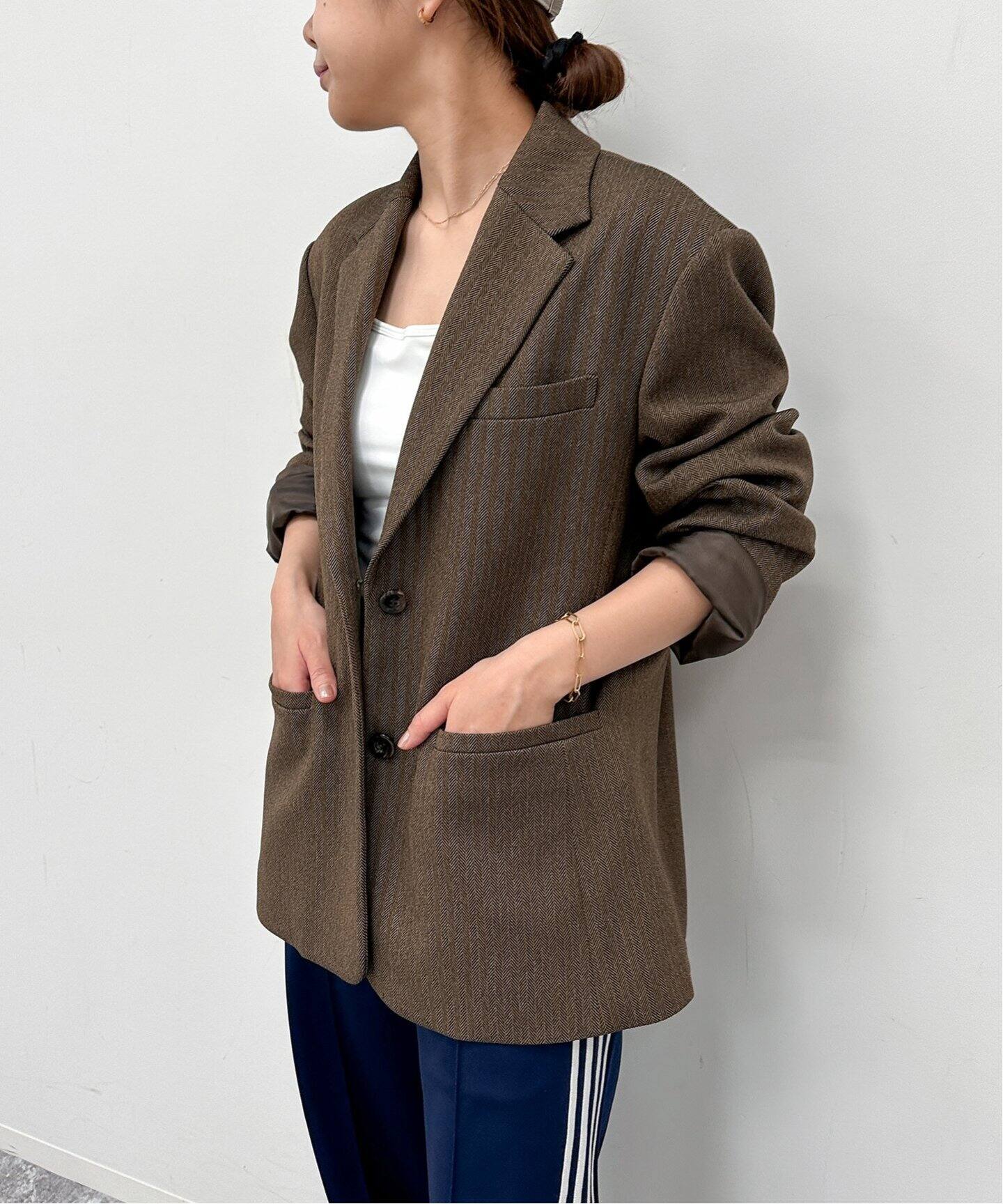 ヘリンボーンジャケット（テーラードジャケット）｜U by SPICK&SPAN  