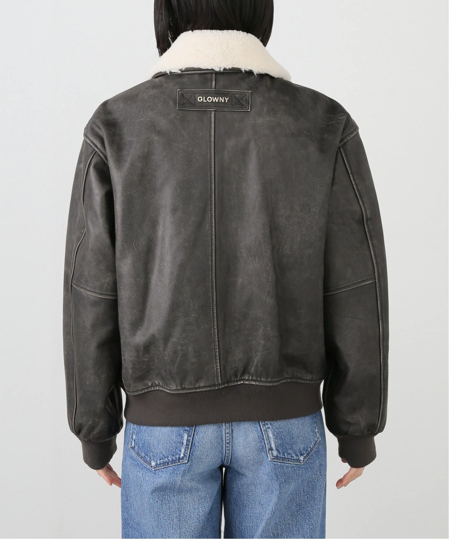 GLOWNY グロウニー　レザージャケット・コート LEATHER JACKET GLOWNY(グロウニー) レザージャケット・コート(レディース