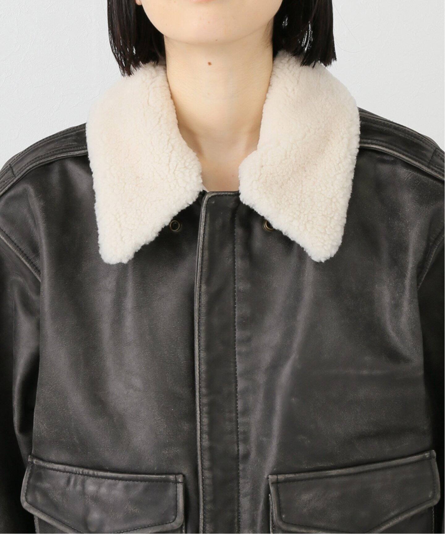 GLOWNY/グロウニー AIR FORCE LEATHER JACKET 2（レザージャケット 