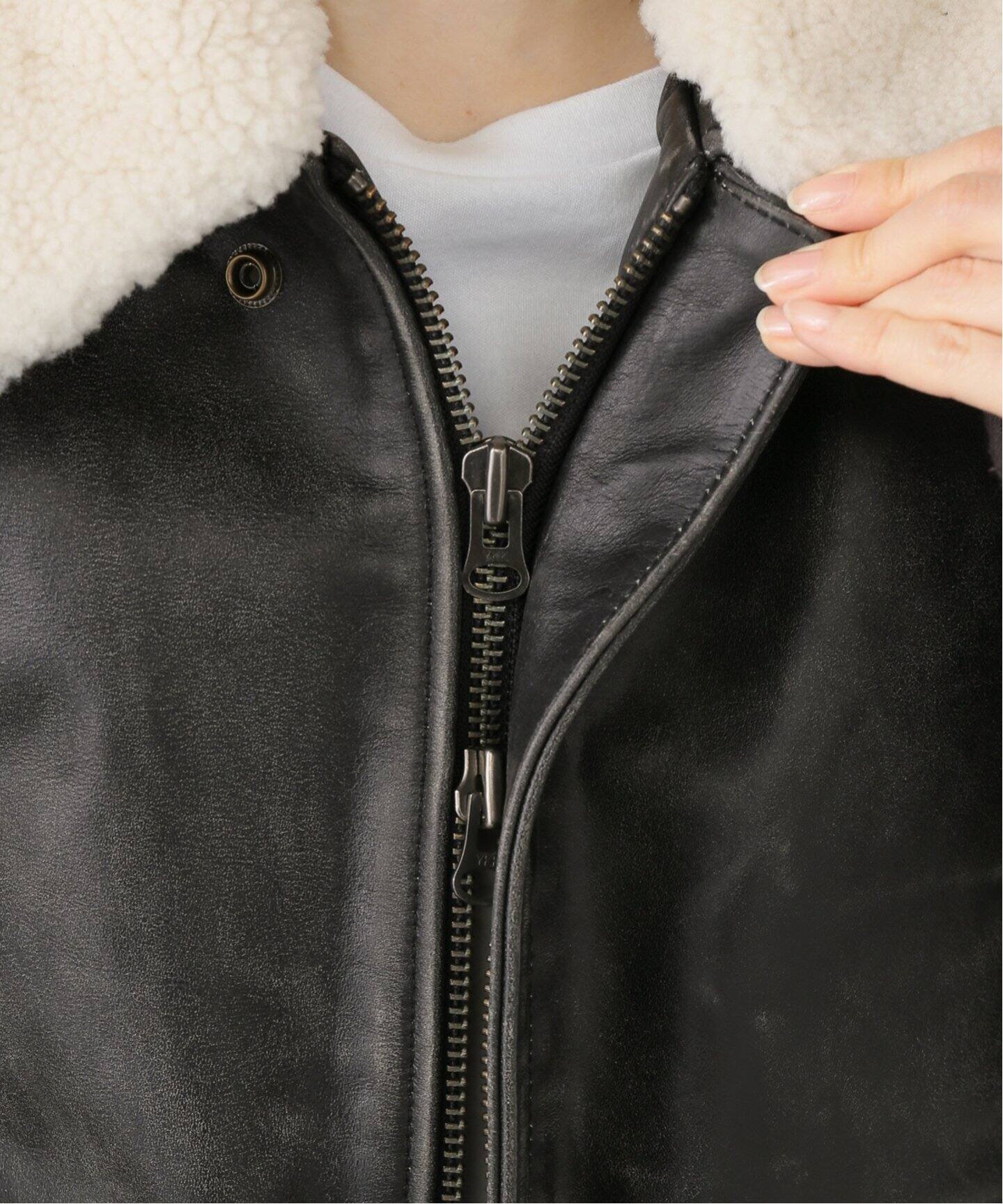GLOWNY/グロウニー AIR FORCE LEATHER JACKET 2（レザージャケット 