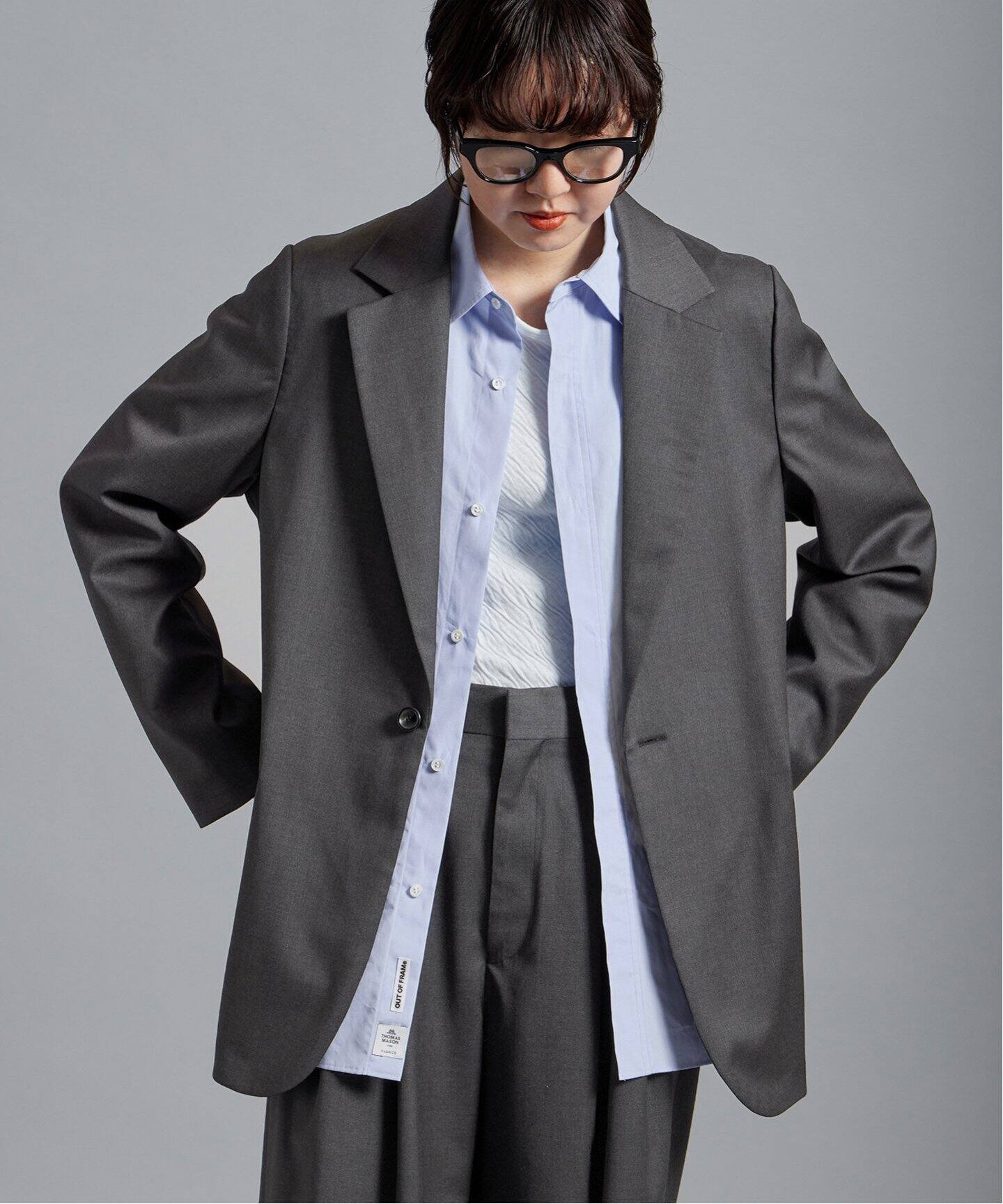 OUT OF FRAMe】Easyジャケット（テーラードジャケット）｜FRAMeWORK  