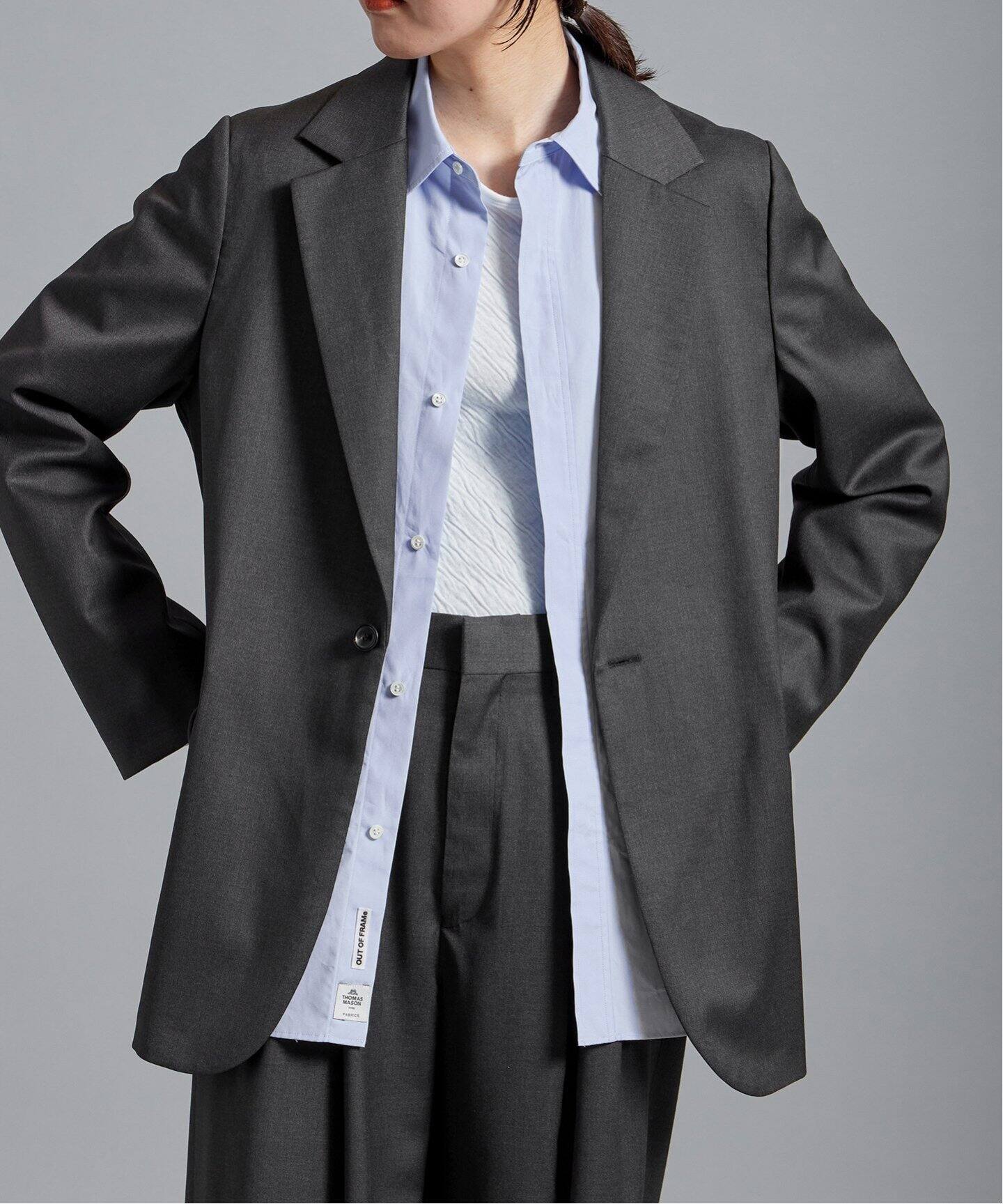 OUT OF FRAMe】Easyジャケット（テーラードジャケット）｜FRAMeWORK  
