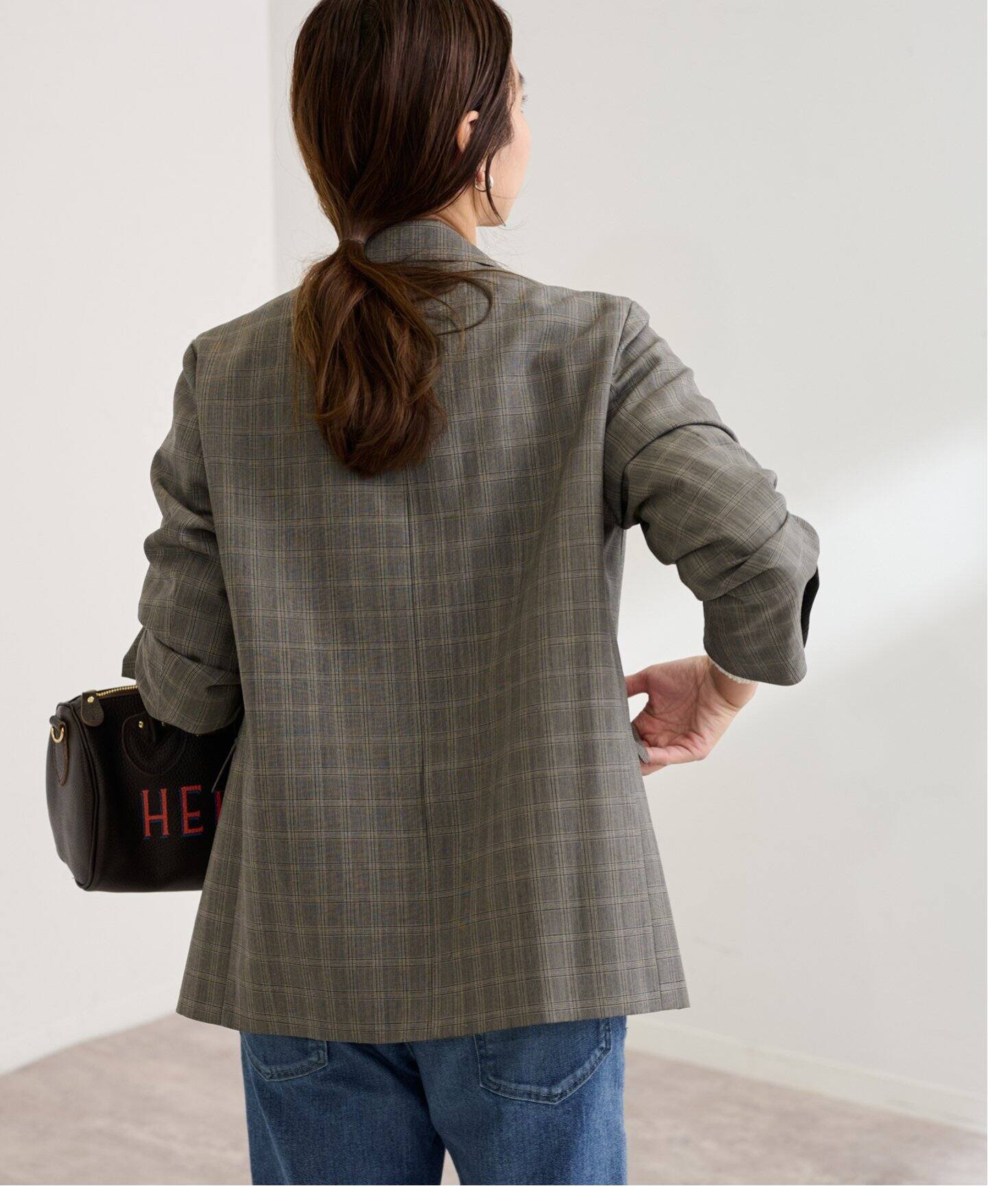 ウールポプリンテーラードジャケット 一部店舗限定】ウールポプリンテーラードジャケット（ジャケット