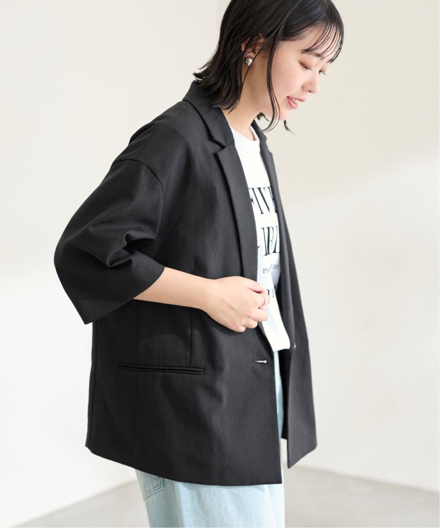 ハーフスリーブジャケット（その他ジャケット・スーツ）｜FRAMeWORK  