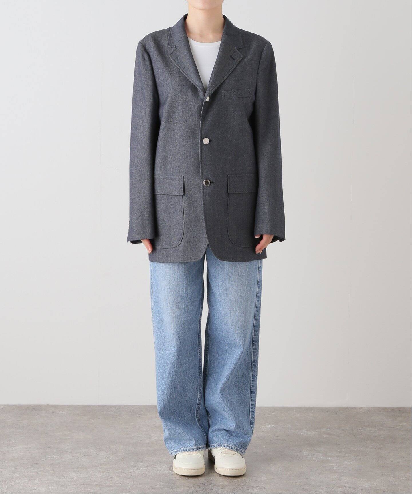 COUTURE DADAM/クチュールドアダム Wool Denim Sack ジャケット 