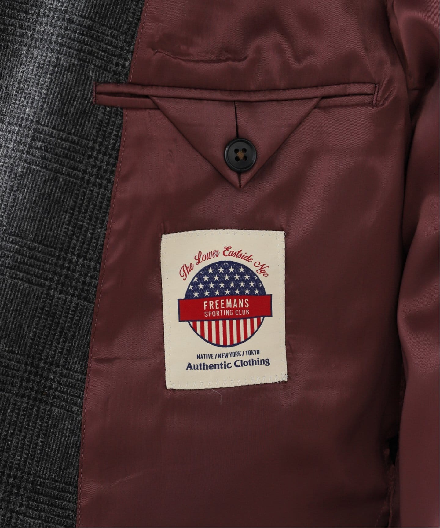 FREEMANS SPORTING CLUB RIVINGTON ジャケット グレンチェック