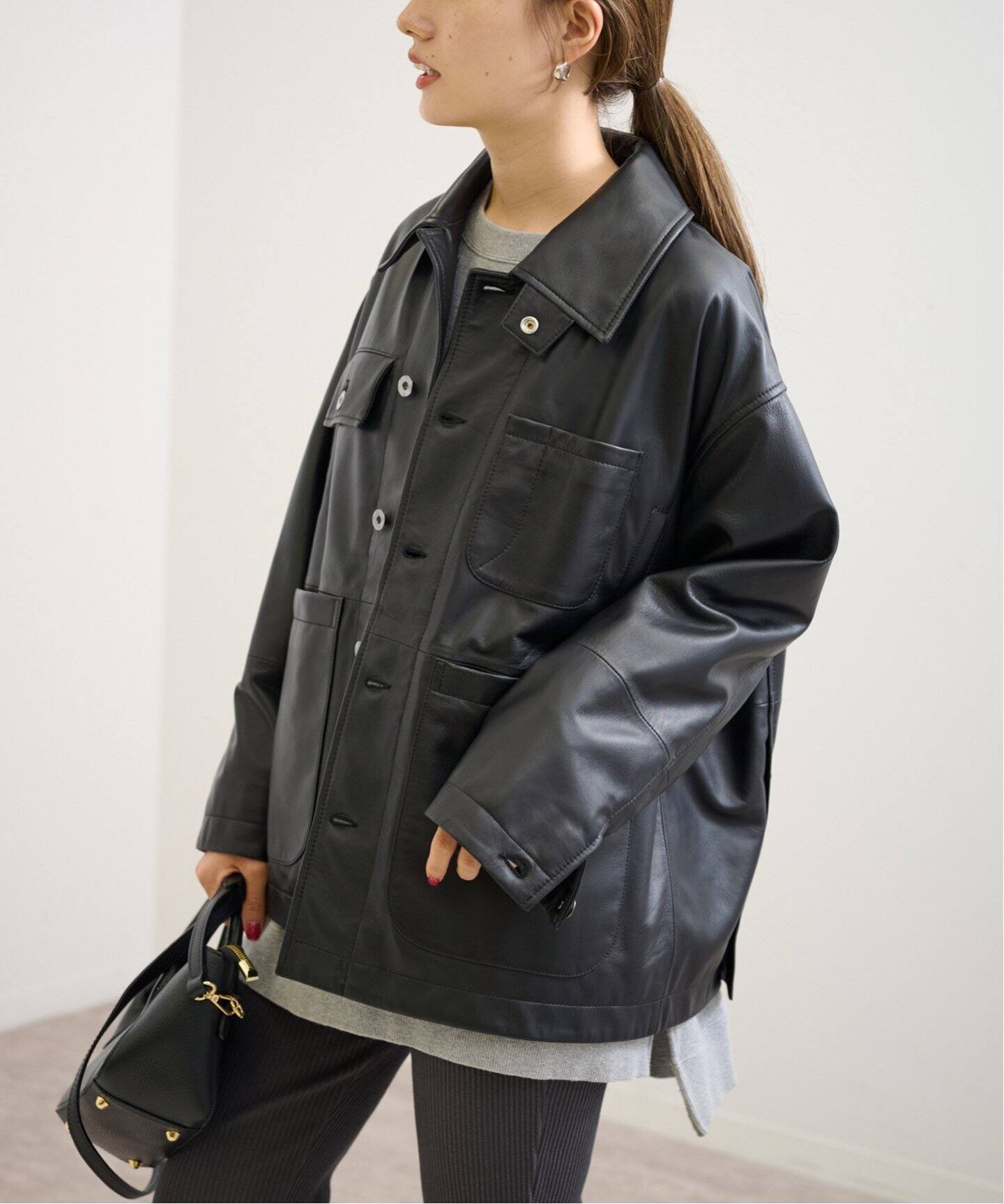 CCU レザージャケット （CCU SHEEP LEATHER カバーオール（レザー 