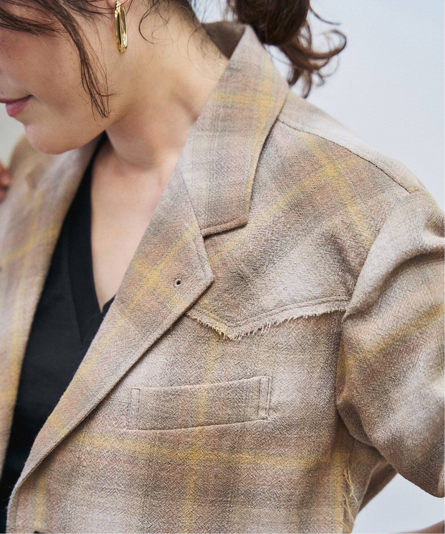 PENDLETON×JANE SMITH×FRAMeWORK 別注CHECK シャツジャケット 