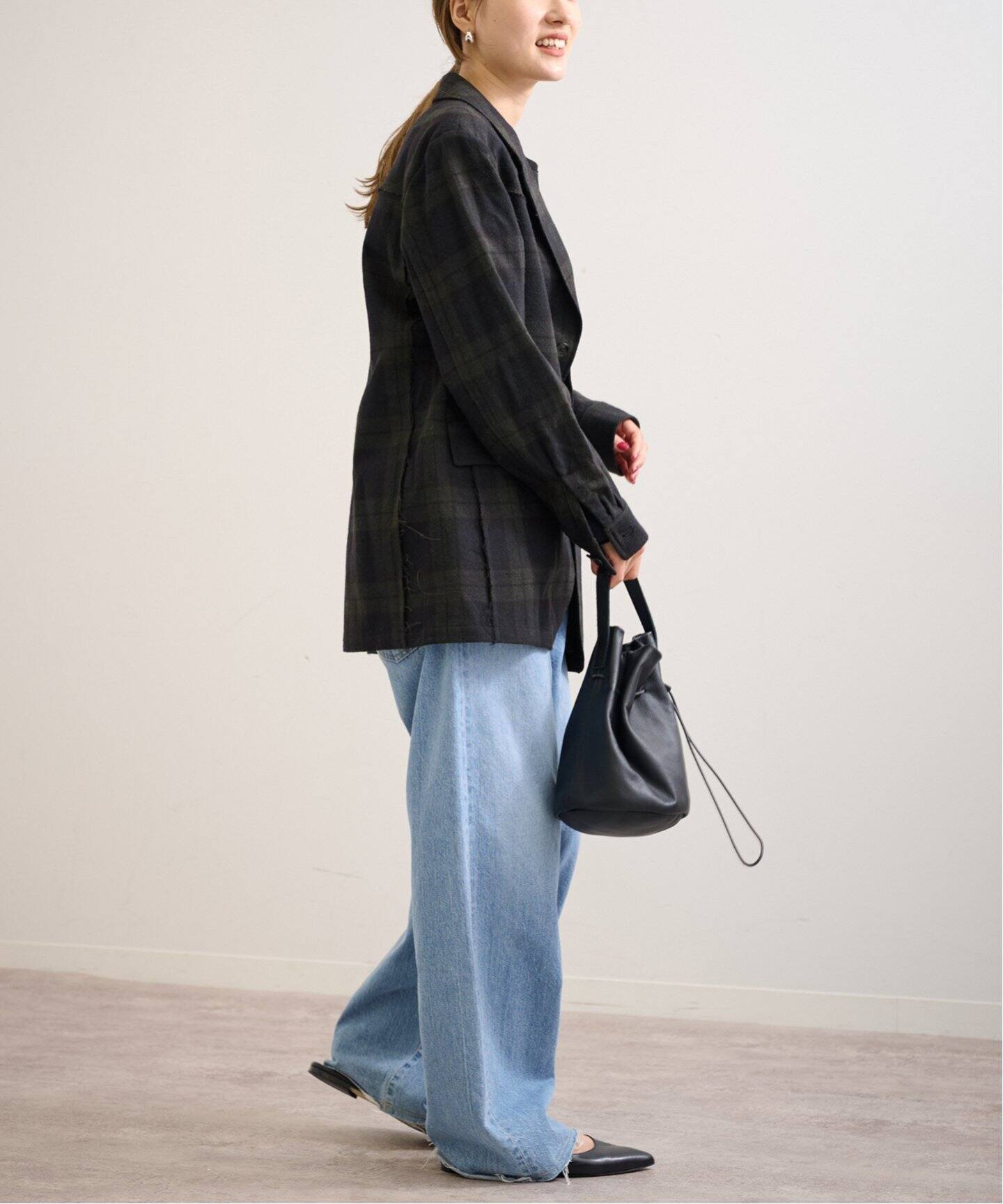 PENDLETON×JANE SMITH×FRAMeWORK 別注CHECK シャツジャケット 