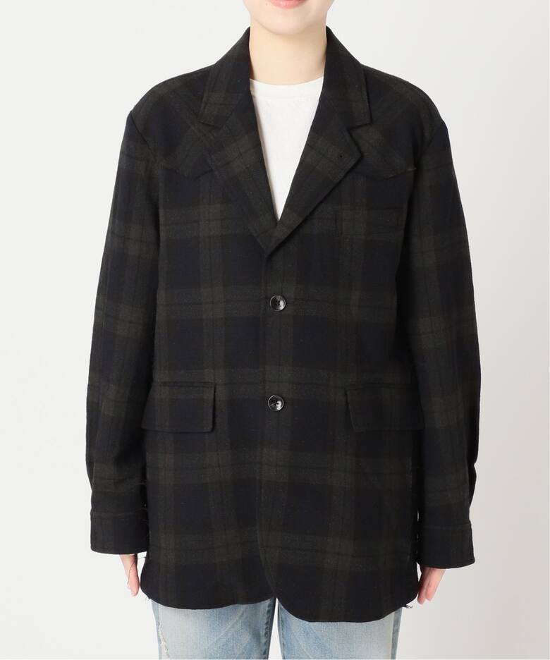 PENDLETON×JANE SMITH×FRAMeWORK 別注CHECK シャツジャケット 