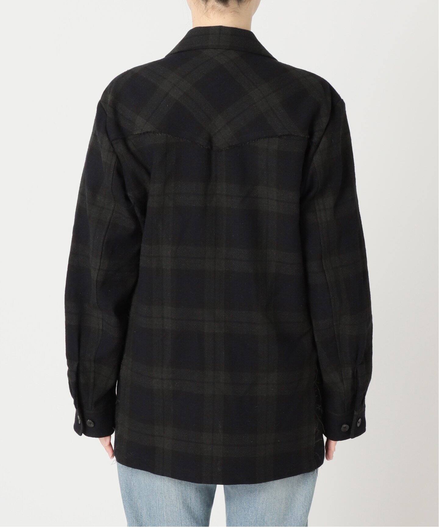 PENDLETON×JANE SMITH×FRAMeWORK 別注CHECK シャツジャケット 