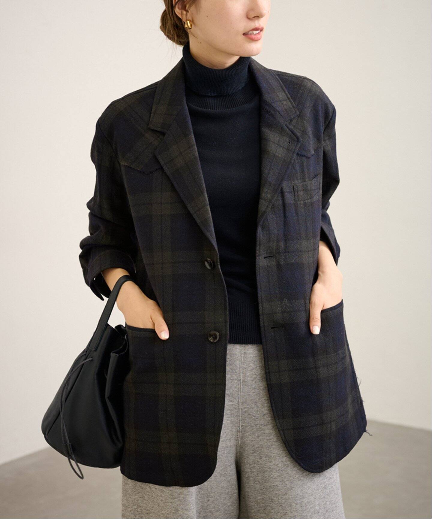 PENDLETON×JANE SMITH×FRAMeWORK 別注CHECK シャツジャケット 