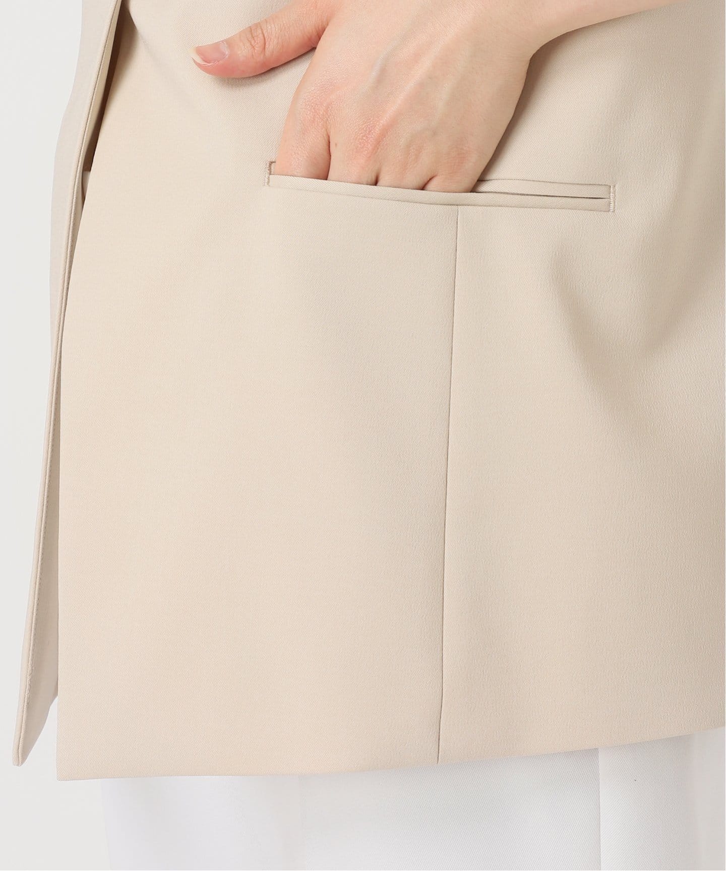 noble エステルツイルストレッチＶカラージレ エステルツイルストレッチVカラージレ（ジレ）｜NOBLE（ノーブル