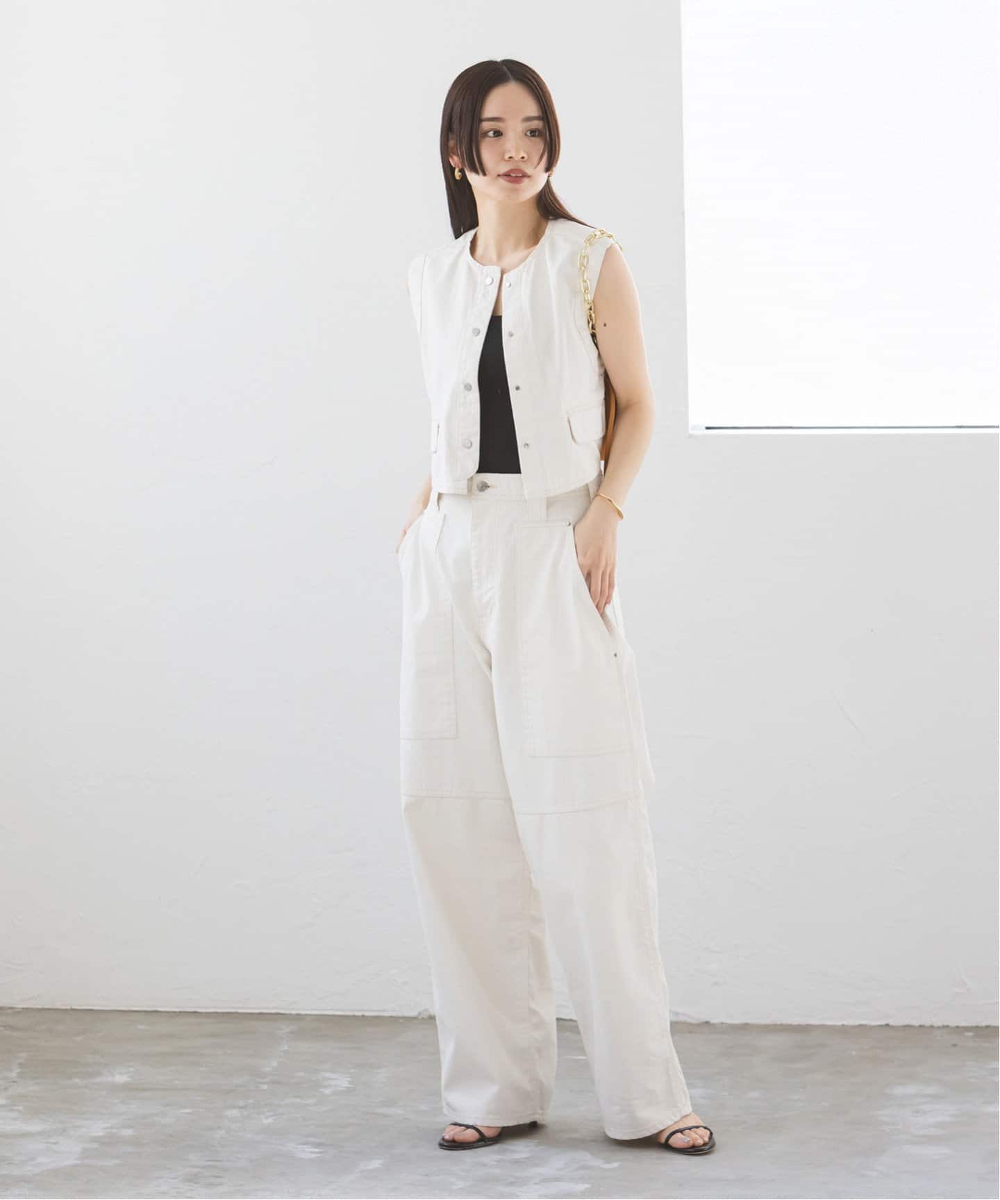 SERGE de bleu】VEST（ジレ）｜NOBLE（ノーブル）の通販
