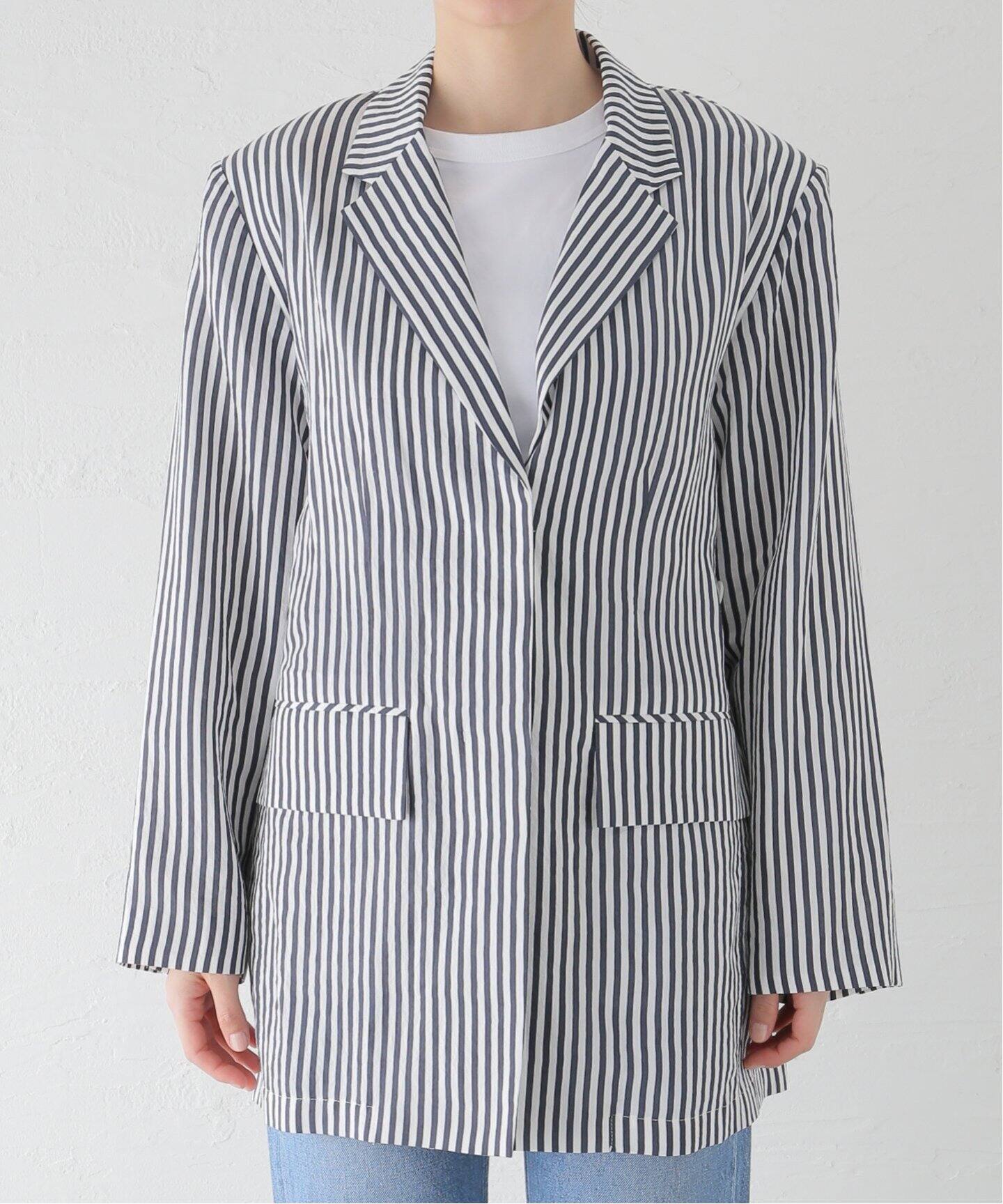 venit】ストライプジャケット（テーラードジャケット）｜NOBLE  