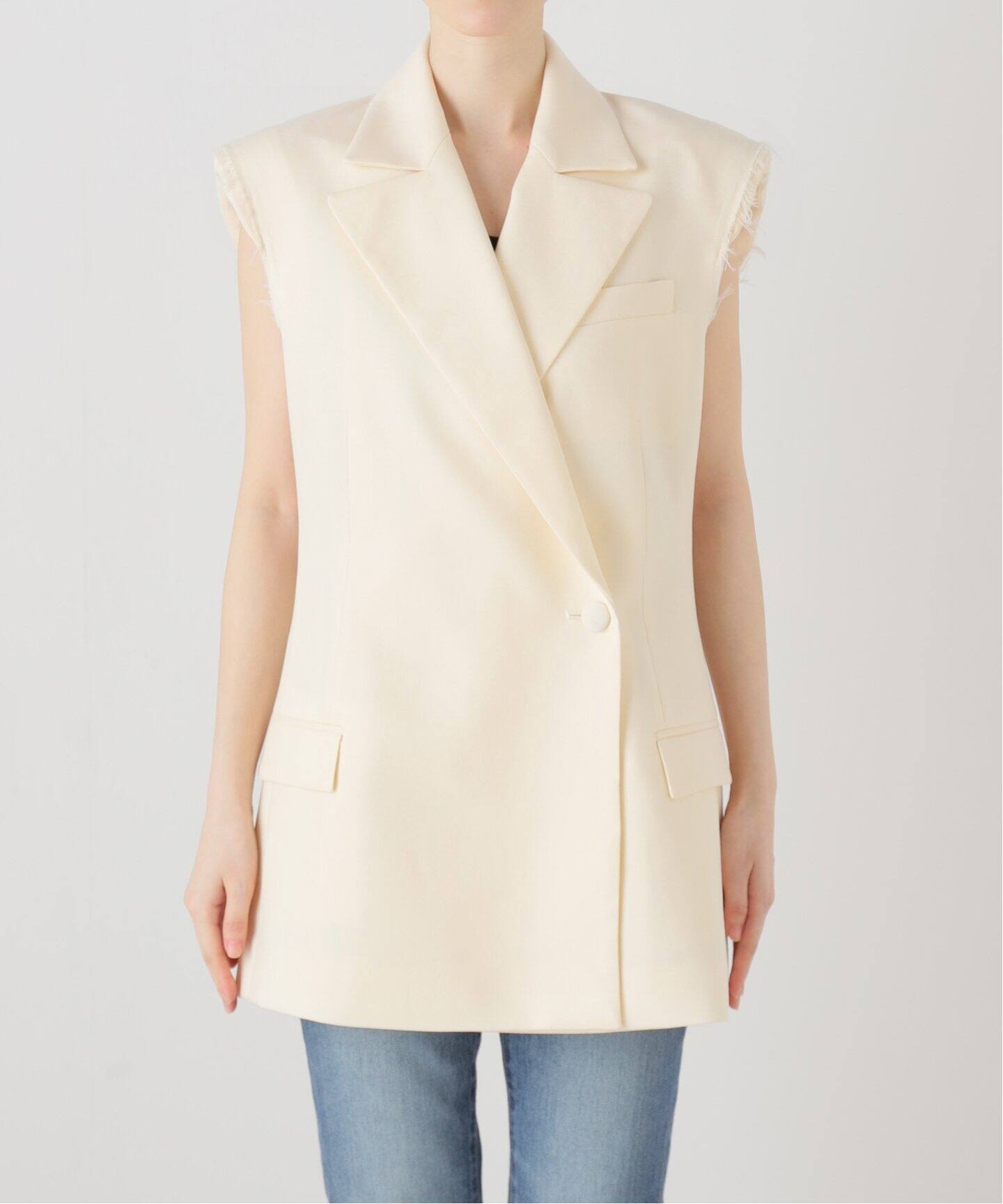ROHE/ロへ Sleeveless blazer（テーラードジャケット）｜NOBLE 