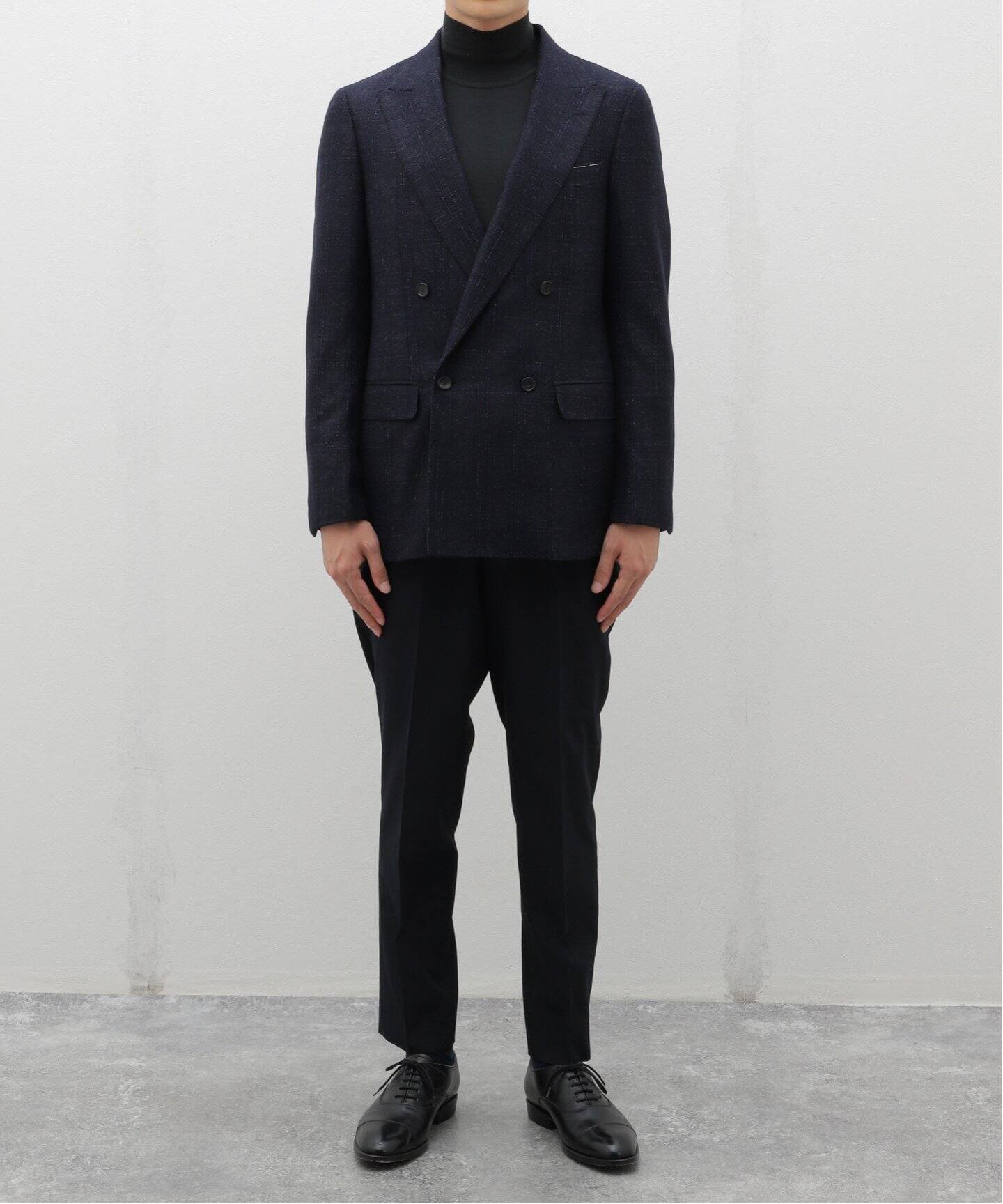 Loro Piana グリーン カシミア ダブル テーラードジャケット（美品  