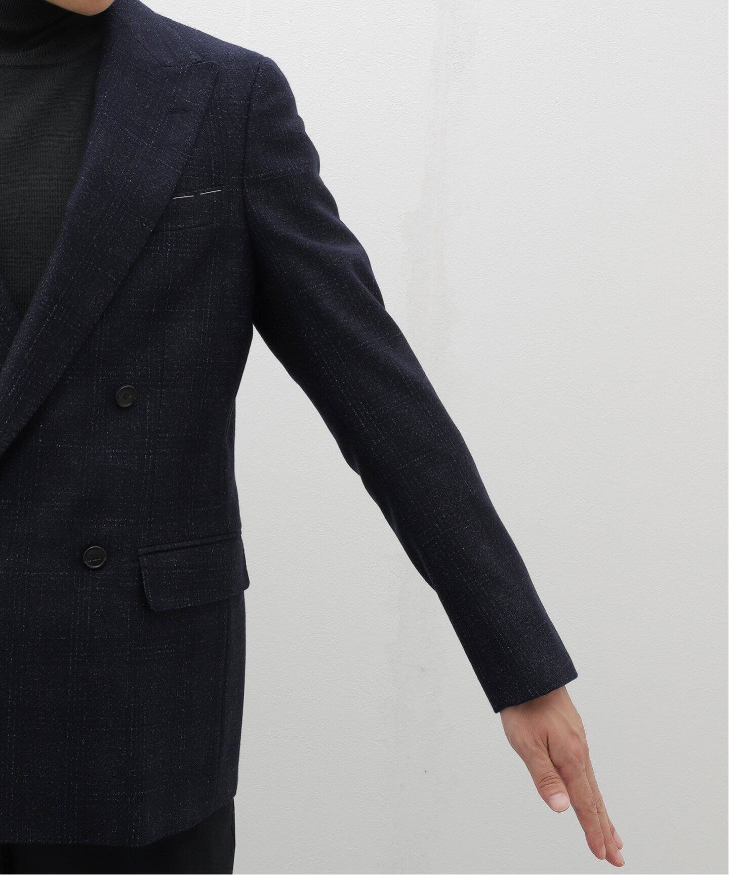 Loro Piana Fabric D.ダブルブレスト ジャケット（テーラード 