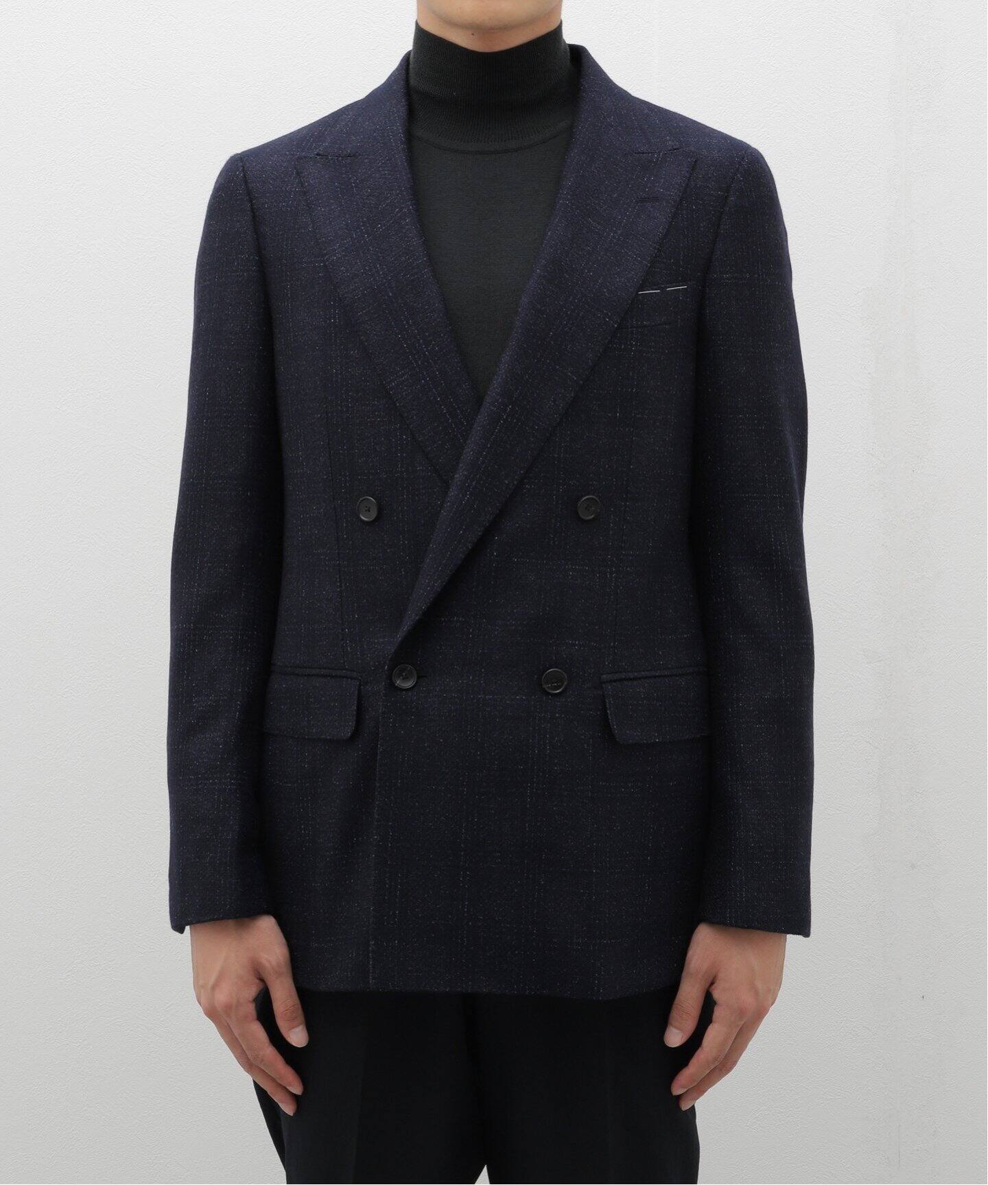 Loro Piana Fabric D.ダブルブレスト ジャケット（テーラード  