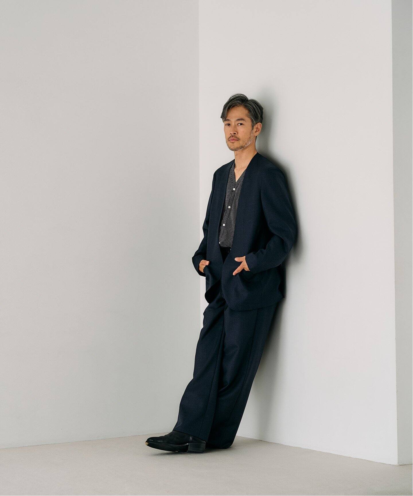 EDIFICE❎DORMEUIL 手早く スーツ