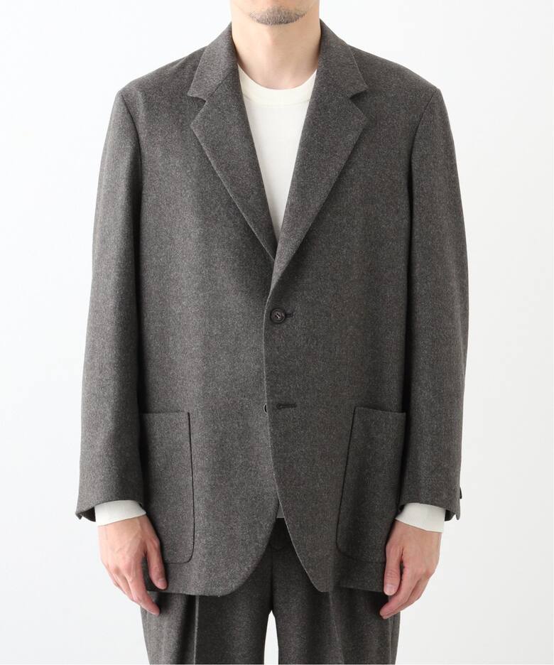 LA BOUCLE (ラブークル)TOP FLANNEL 2B ジャケット（テーラード 
