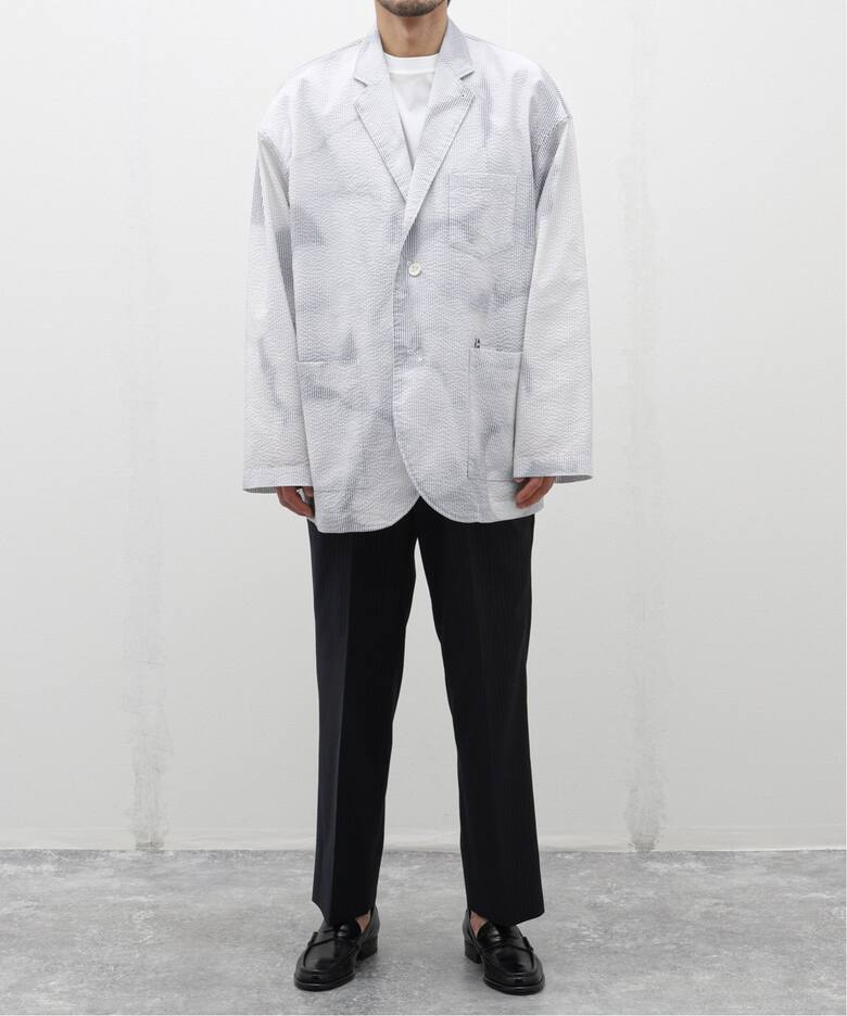 【ADULT ORIENTED ROBES】別注 クールマックスシアサッカーブリーチ ジャケット（その他ジャケット・スーツ）｜EDIFICE