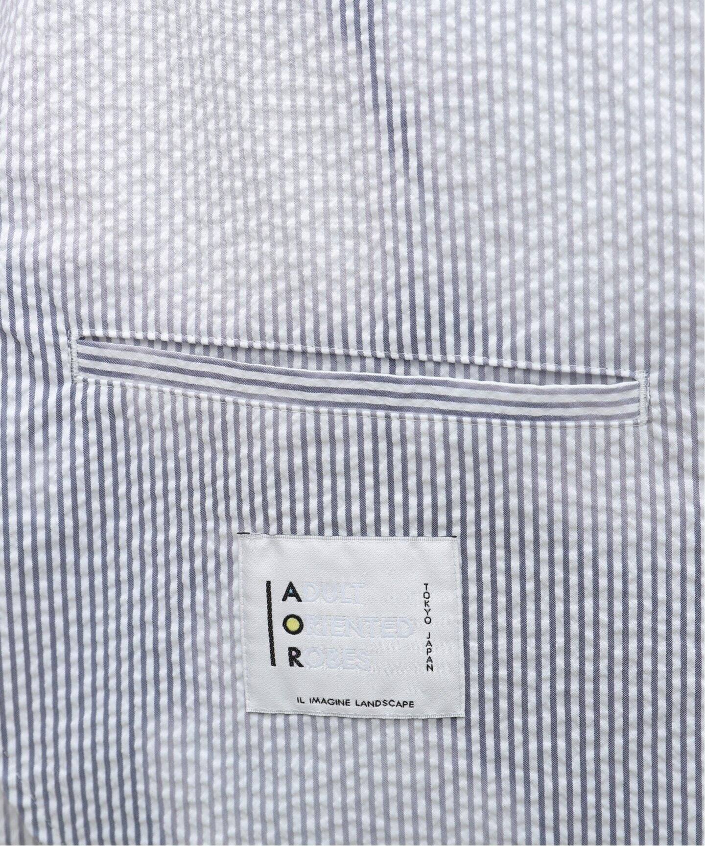 ADULT ORIENTED ROBES】別注 クールマックスシアサッカーブリーチ