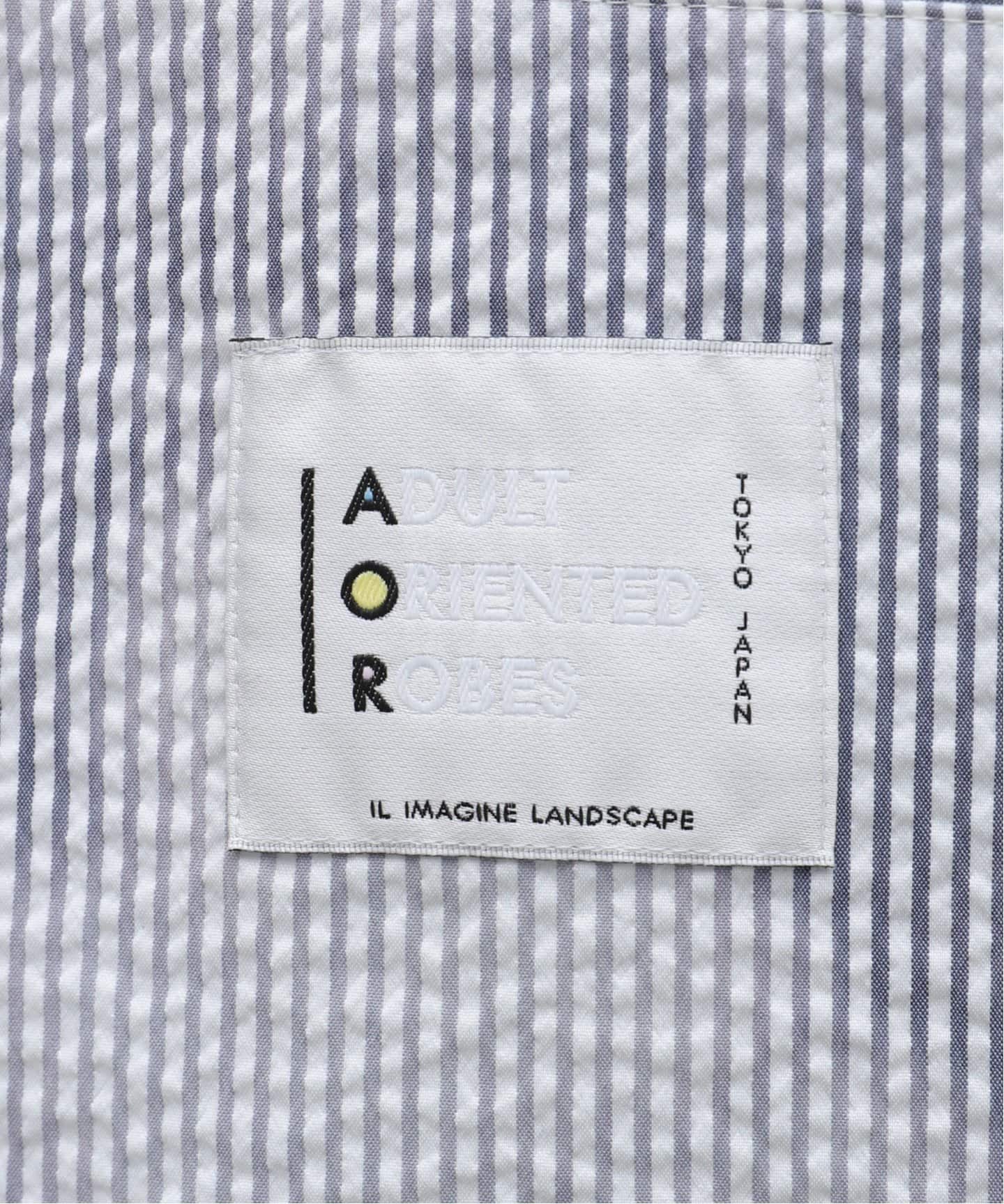 ADULT ORIENTED ROBES】別注 クールマックスシアサッカー