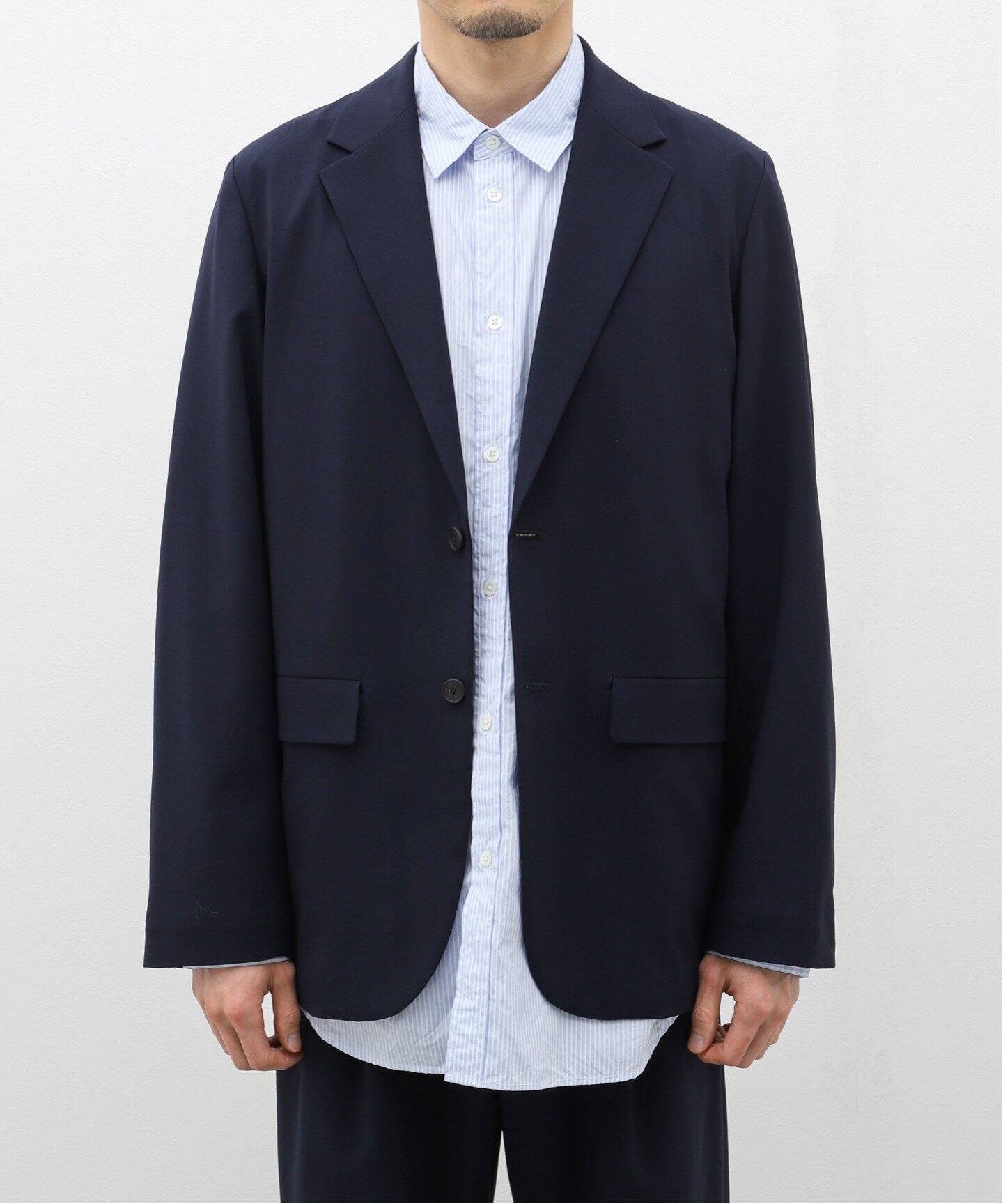 ATON / エイトン】HIGH TWIST WOOL TAILORED JACKET（テーラード  