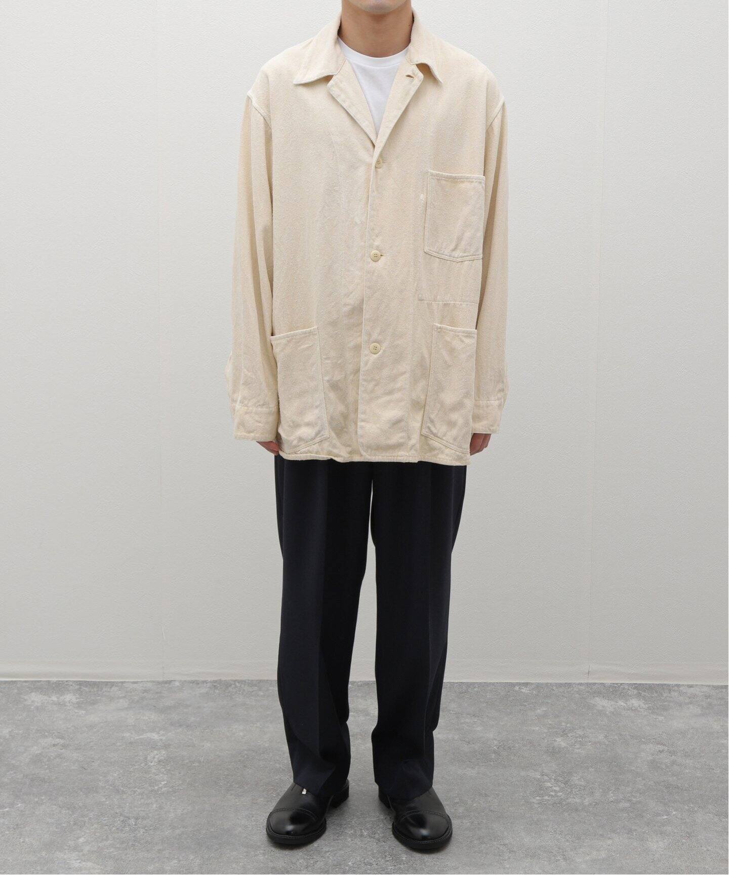 COMOLI (コモリ) シルクネップ1938ジャケット Z01-01025（テーラード  