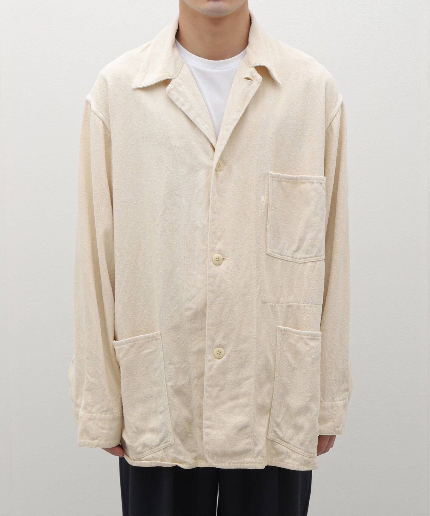 COMOLI (コモリ) シルクネップ1938ジャケット Z01-01025（テーラード  