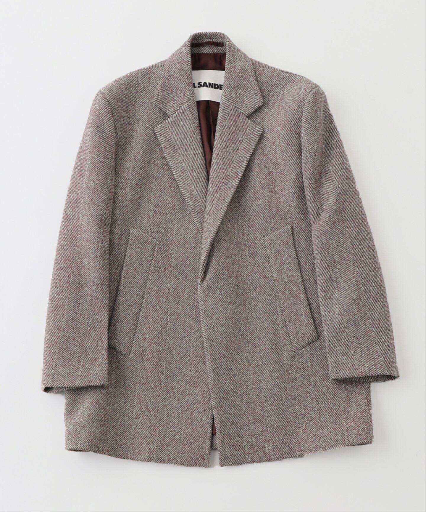 JIL SANDER (ジル サンダー) Compact Wool Herringbone ジャケット 