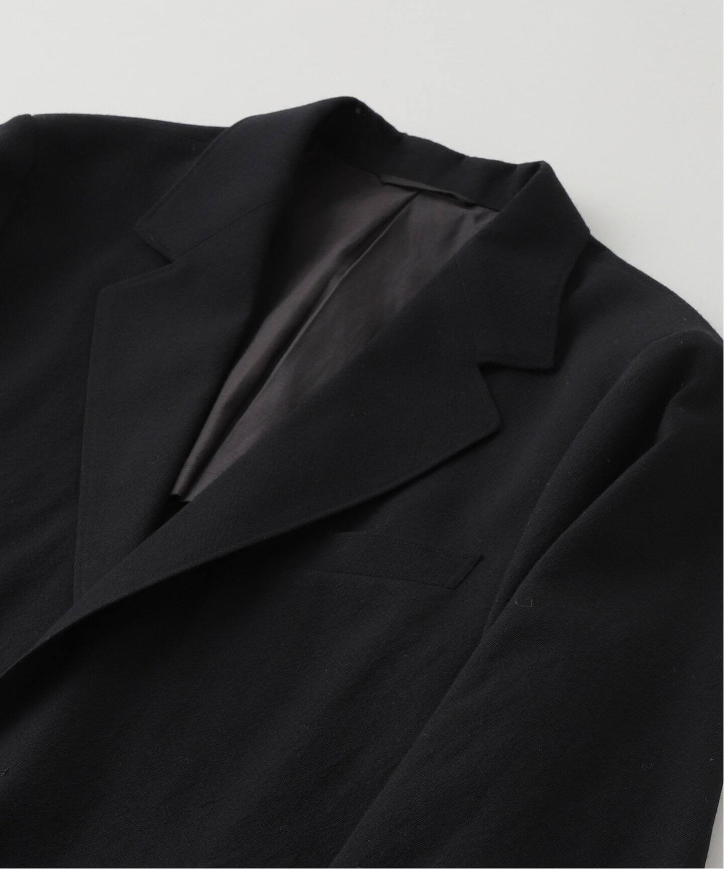 blurhms (ブラームス) Rough Wool Gabardine 2B Jacket BHS24F005WOG 